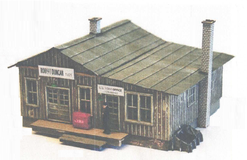 Penwood Rural Post Office ~ HO scale